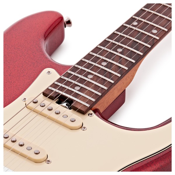 Mooer GTRS 800 Intelligent Guitar, Metallic Red at Gear4music