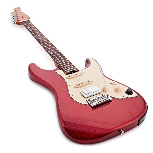 Mooer GTRS 800 Intelligent Guitar, Metallic Red at Gear4music