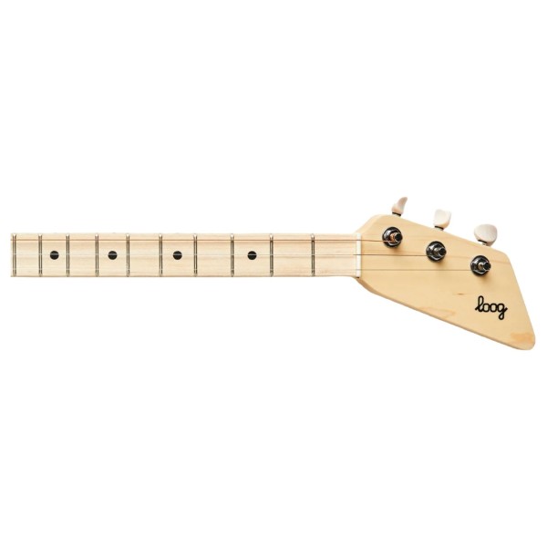Loog Pro Acoustic, Yellow - headstock