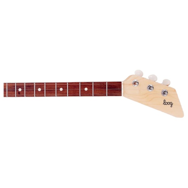 Loog Pro Acoustic, Natural - headstock