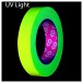 Advance Tapes Gaffa® Fluorescent Cloth Tape 19mm x 25m, Yellow, UV Version