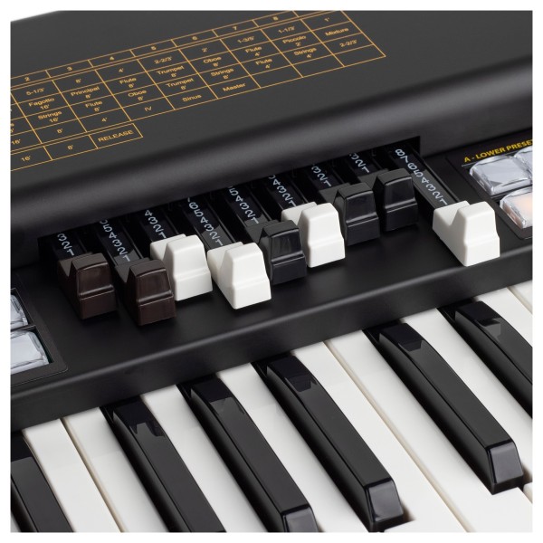 Mojo MKII Organ - Drawbar Detail