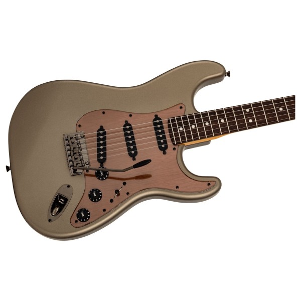 Fender Made in Japan Hybrid II 2026 Collection Stratocaster RW, Matte Champagne Mirage - body
