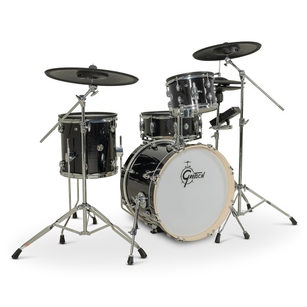 Gretsch Catalina EVO 4pc Kit, Black Sparkle