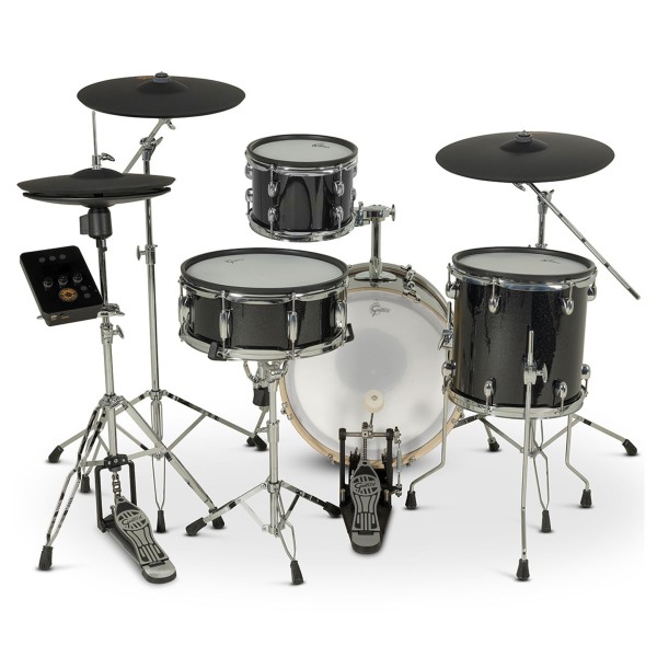 Gretsch Catalina EVO 4pc Kit, Black Sparkle