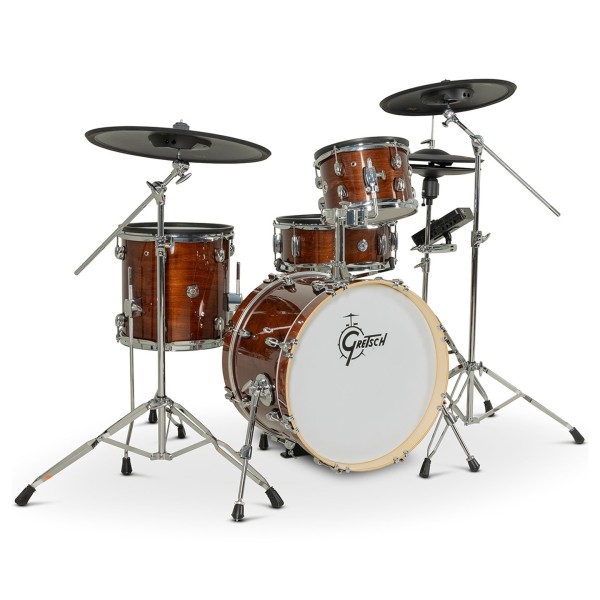 Gretsch Catalina EVO 4pc Kit, Walnut Glaze