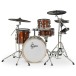 Gretsch Catalina EVO 4pc Kit, Walnut Glaze