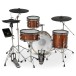 Gretsch Catalina EVO 4pc Kit, Walnut Glaze
