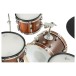 Gretsch Catalina EVO 4pc Kit, Walnut Glaze