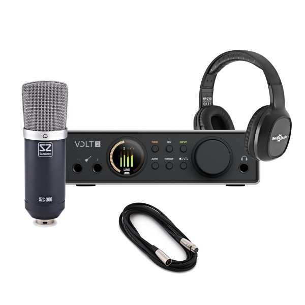 Universal Audio Volt 2 Gen 2 Vocal Recording Pack - Bundle