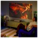 XGIMI MIRA Pro 4K UHD HDR Smart Ultra Short Throw Projector - lifestyle violin