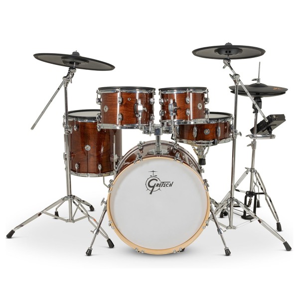 Gretsch Catalina EVO 5pc Kit, Walnut Glaze