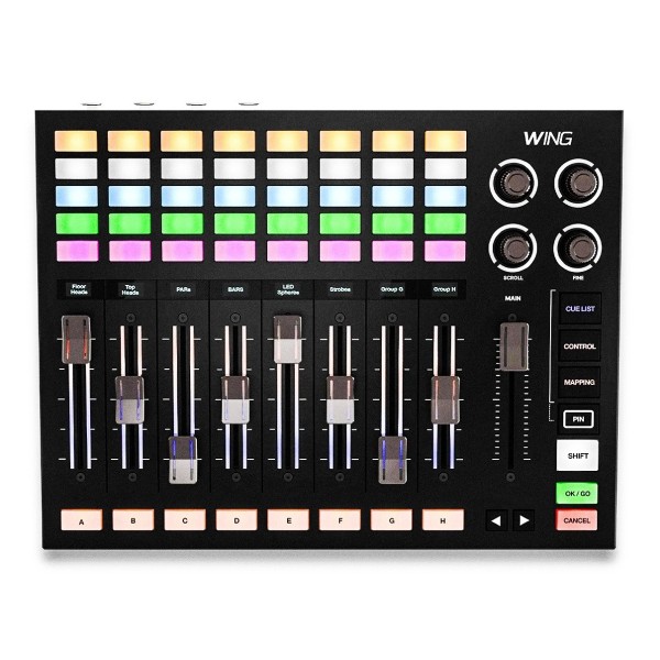 Wolfmix WING Companion Controller for the W1, Top