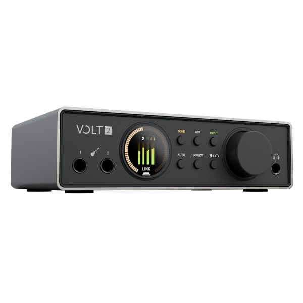 Universal Audio Volt 2 Gen 2 Audio Interface - Angled
