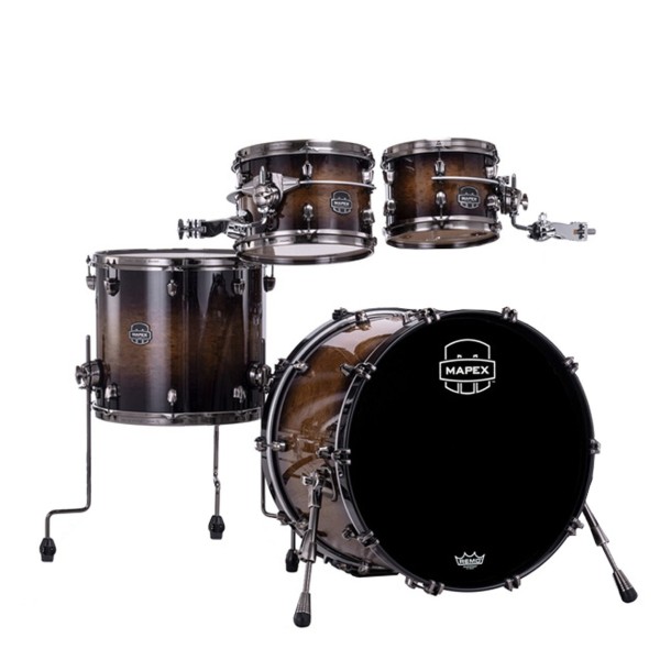 Mapex Saturn Evolution Maple/Walnut 22'' 4pc Shell Pack, Night Forest