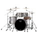 Mapex Saturn Evolution Maple/Walnut 22'' 4pc Shell Pack, Gunmetal Grey