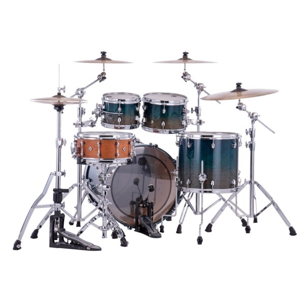 Mapex Saturn Evolution Maple/Walnut 22'' 4pc Shell Pack, Aegean Fade