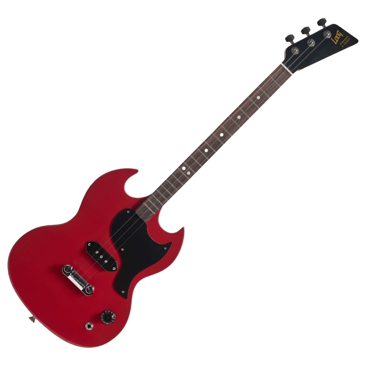Loog Guitars Gibson x Loog 3-String SG Cardinal Red