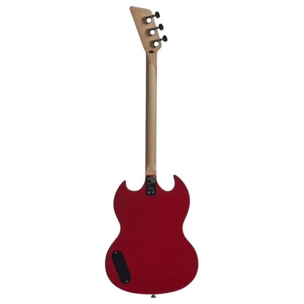 Gibson x Loog 3-String SG, Cardinal Red - back