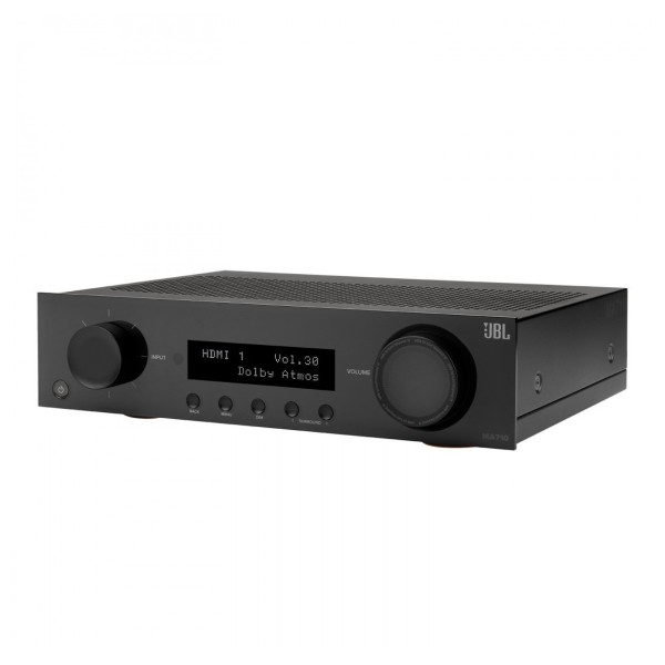 JBL MA710 7.2 Channel 8K AV Receiver, Black - left 