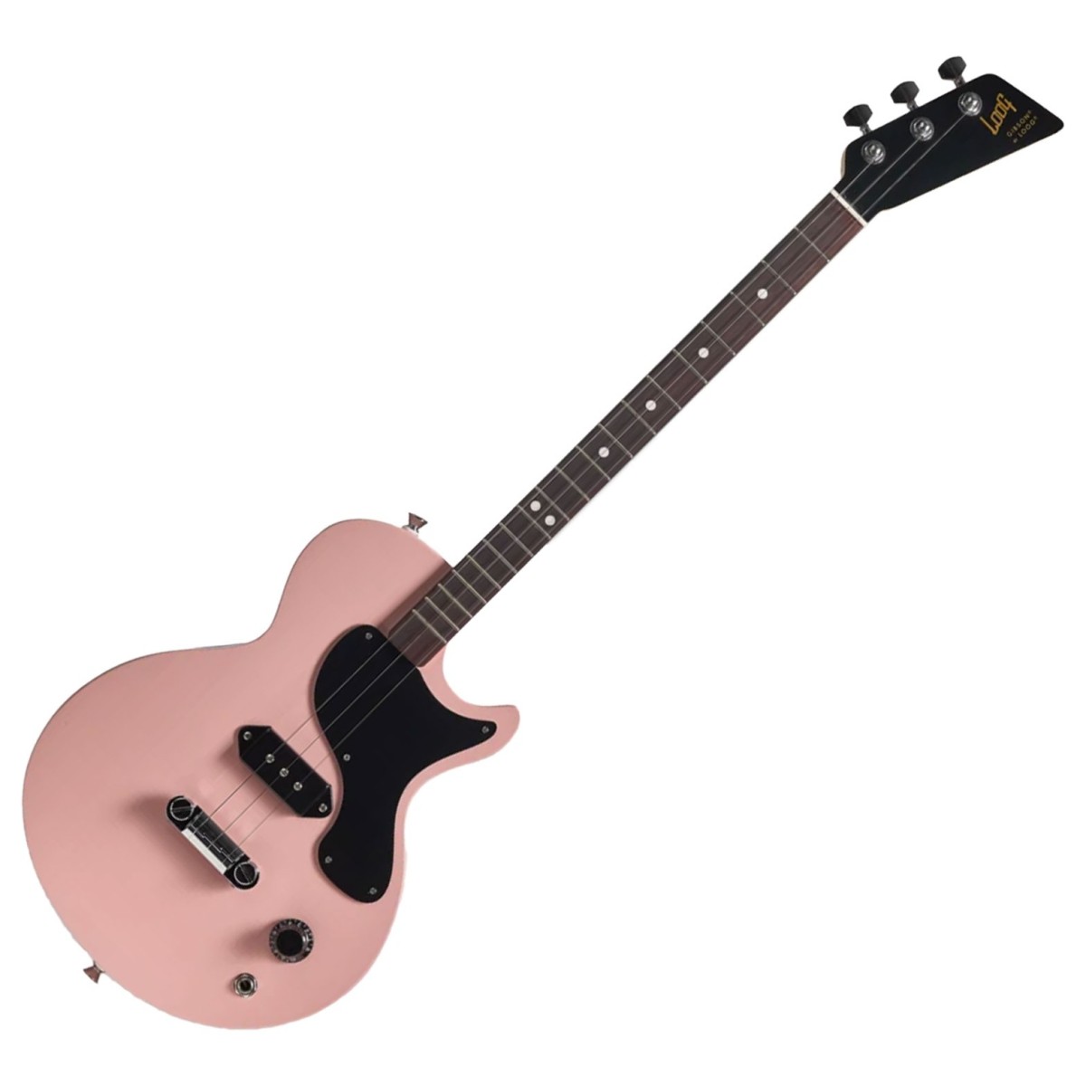 Loog Guitars Gibson x Loog 3-String Les Paul Shell Pink