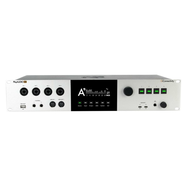 PlayAUDIO2D 8x32 MIDI/Audio Interface - Front