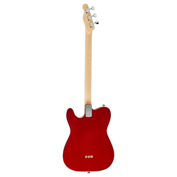 Fender x Loog Telecaster, Candy Apple Red - back