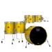 Mapex Saturn Evolution Maple/Walnut 22'' 5pc Shell Pack, Tuscan Yellow