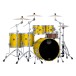 Mapex Saturn Evolution Maple/Walnut 22'' 5pc Shell Pack, Tuscan Yellow