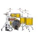 Mapex Saturn Evolution Maple/Walnut 22'' 5pc Shell Pack, Tuscan Yellow