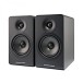 Acoustic Energy AE100 MK2 Bookshelf Speakers (Pair), Matte Black - Front