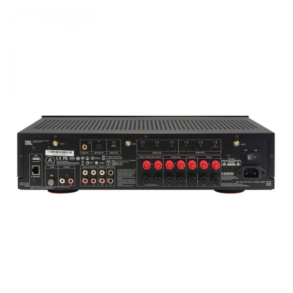 JBL MA710 7.2 Channel 8K AV Receiver, Black - Rear