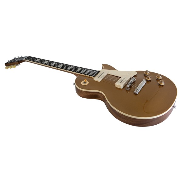 Gibson Les Paul Standard 50s P90, Gold Top #205660134 - angled shot