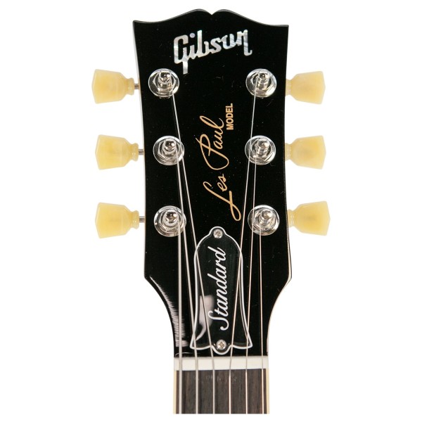 Gibson Les Paul Standard 50s P90, Gold Top #205660134 - headstock