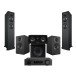 JBL MA710 AV Receiver & Acoustic Energy AE309 MK2 5.1 Speaker Package, Black - Bundle