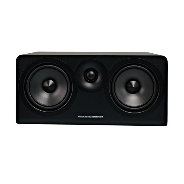 Acoustic Energy AE107 MK2 Centre Speaker, Black - Front