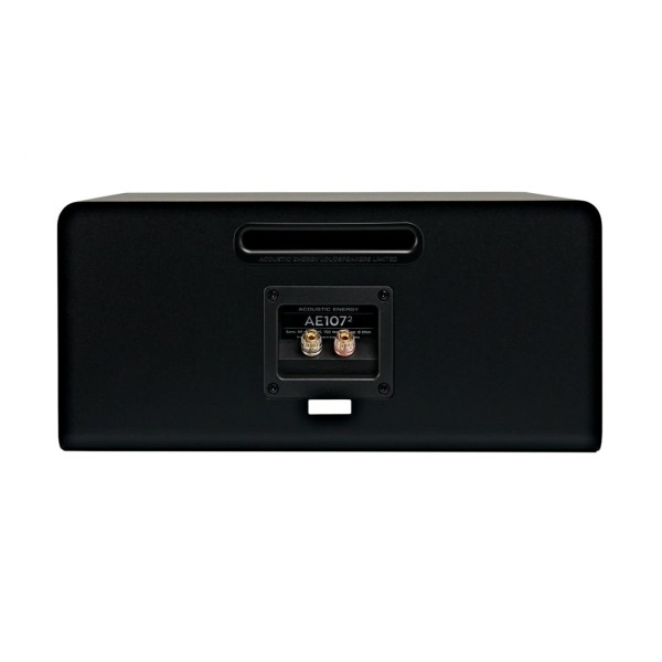 Acoustic Energy AE107 MK2 Centre Speaker, Black - Rear