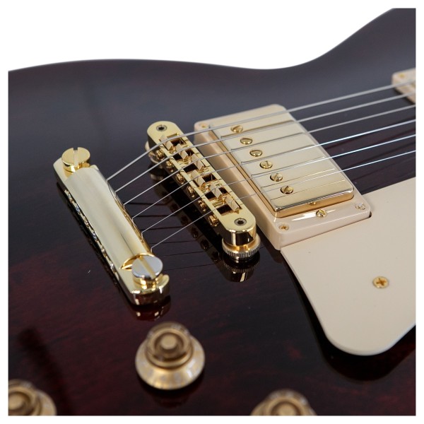 Gibson Les Paul Studio Gold Hardware, Wine Red #207350235 - bridge