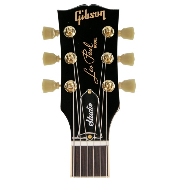 Gibson Les Paul Studio Gold Hardware, Wine Red #207350235 - headstock