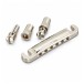 Gotoh GE101Z-T Stoptail ponte de tailpiece em zinco fundido sob pressão métrico, níquel
