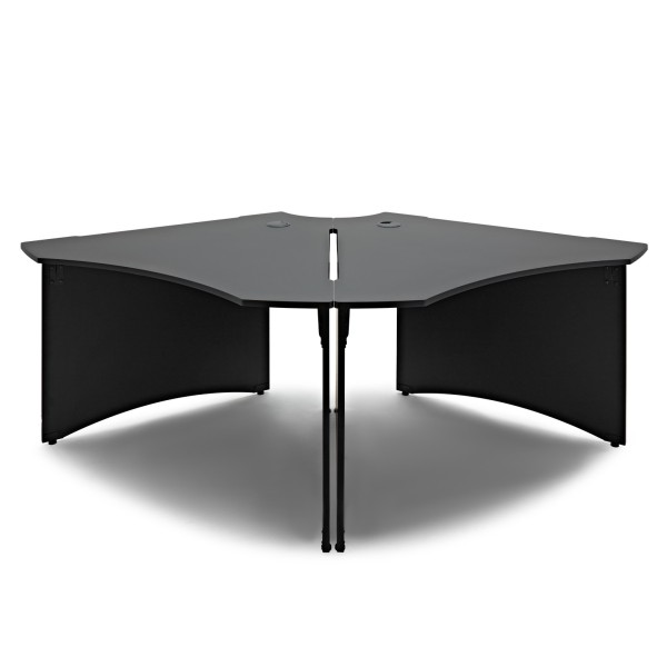 modul Podcast Desk, Black, 2 Pack