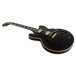 Gibson Custom 1959 ES-355 Reissue Stop Bar VOS, Ebony #A950258 - angled shot