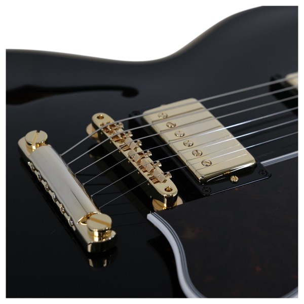 Gibson Custom 1959 ES-355 Reissue Stop Bar VOS, Ebony #A950258 - bridge pickup