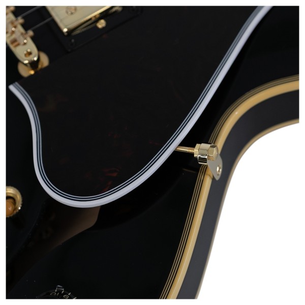 Gibson Custom 1959 ES-355 Reissue Stop Bar VOS, Ebony #A950258 - scratchplate