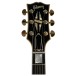 Gibson Custom 1959 ES-355 Reissue Stop Bar VOS, Ebony #A950258 - headstock
