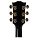 Gibson Custom 1959 ES-355 Reissue Stop Bar VOS, Ebony #A950258 - back of headstock