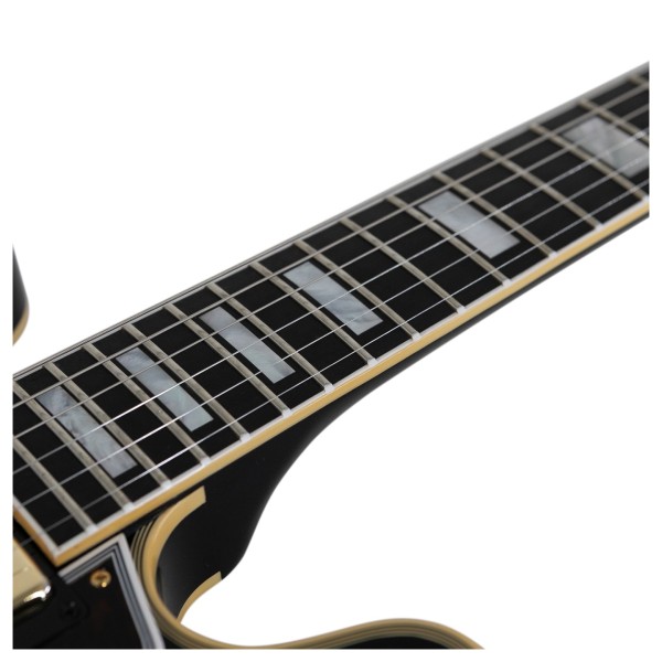 Gibson Custom 1959 ES-355 Reissue Stop Bar VOS, Ebony #A950258 - fretboard
