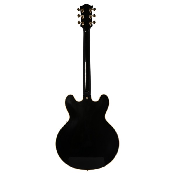 Gibson Custom 1959 ES-355 Reissue Stop Bar VOS, Ebony #A950258 - back