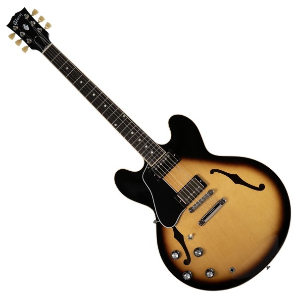 Gibson ES-335 Left Handed, Vintage Burst #221230085