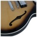 Gibson ES-335 Left Handed, Vintage Burst #221230085 - f-hole